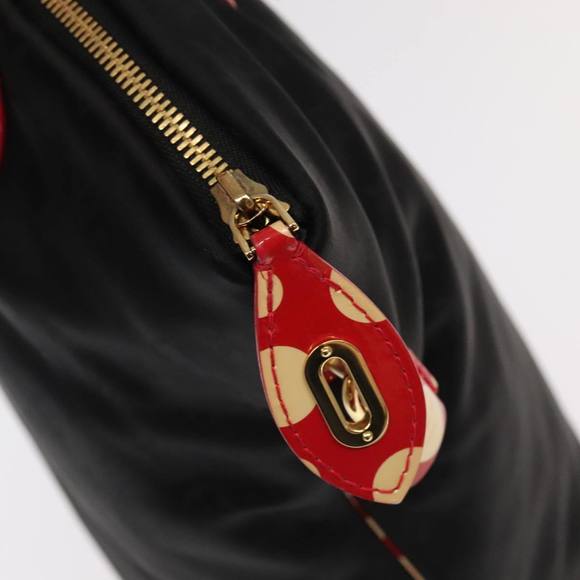 LOUIS VUITTON Vernis Dot Infinity Lockit MM Hand Bag M40681 LV Auth 98310 - Picture 10 of 16